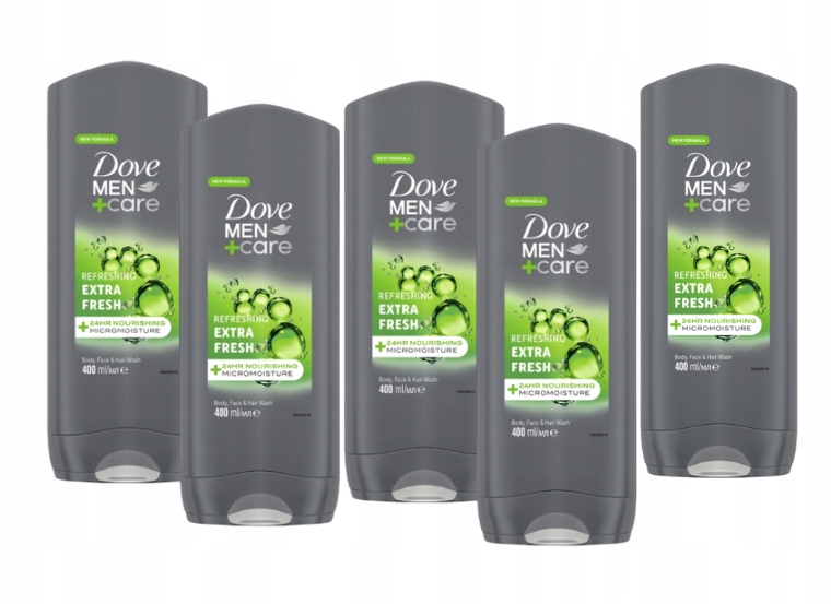 Dove Men+ Care Extra Fresh 3-v-1 gél 400ml