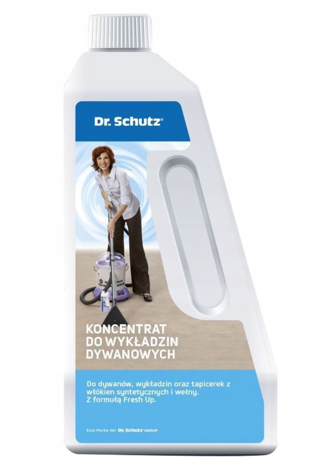 Prací prášok - DR. Schutz sa koncentruje na prednášku. 0,75L koberca