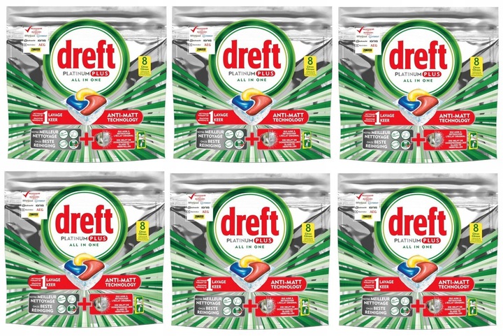 Dreft Fairy Platinum plus tablety umývačka riadu 48