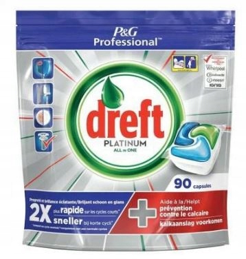 Dreft Platinium kapsuly pre umývačku riadu 90 ks.