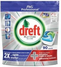 Kapsule Dreft Platinum All in One do umývačky riadu 90