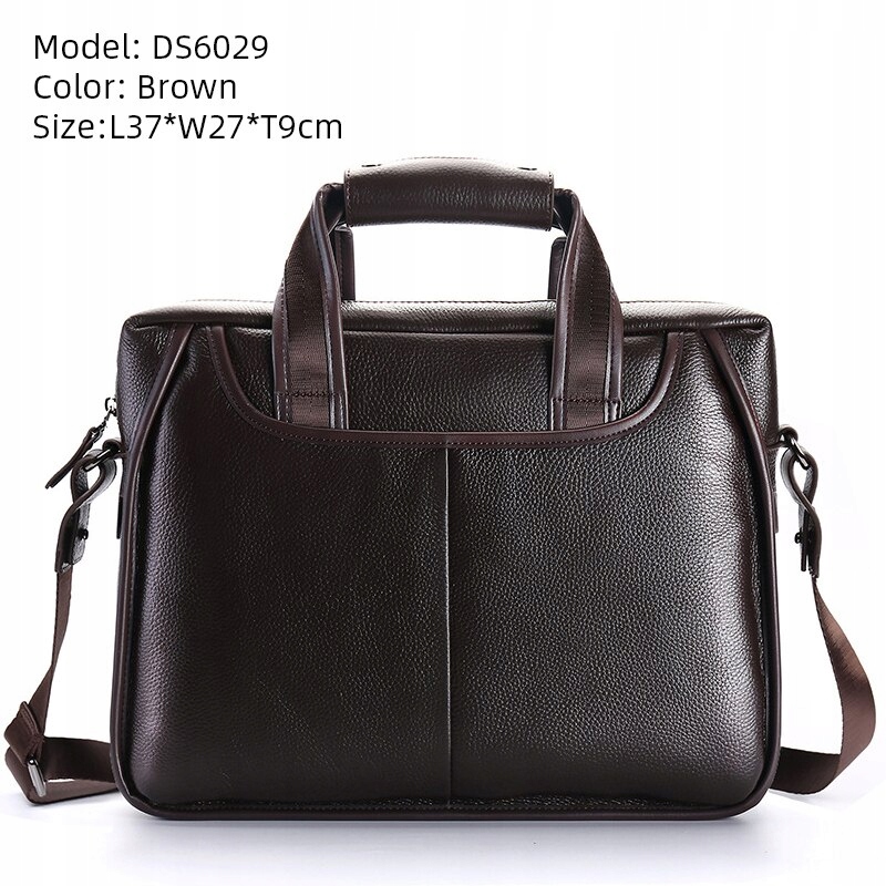 DS6029 Brown Luxury Original Leather Men