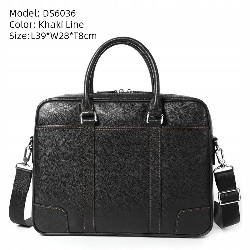 DS6036 Khaki Line Luxury Original Leath Men
