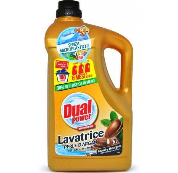 Prací gél - Dvojitý výkon Argan - umývacia kvapalina (5 l - 100 p)