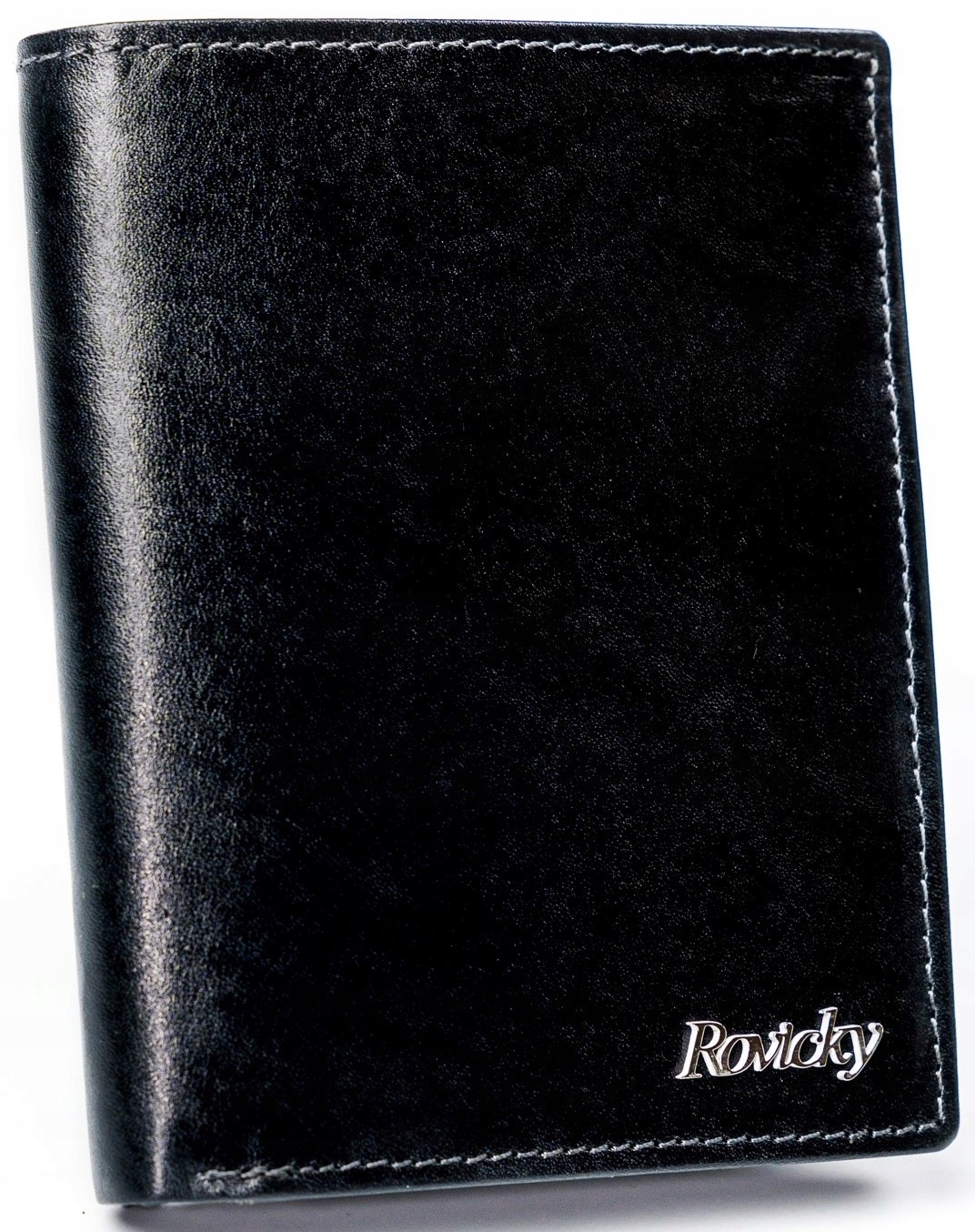 Peňaženka - Rovicky Portfólio Prírodná koža čierna N4-VT-R8 Black-Men's Product