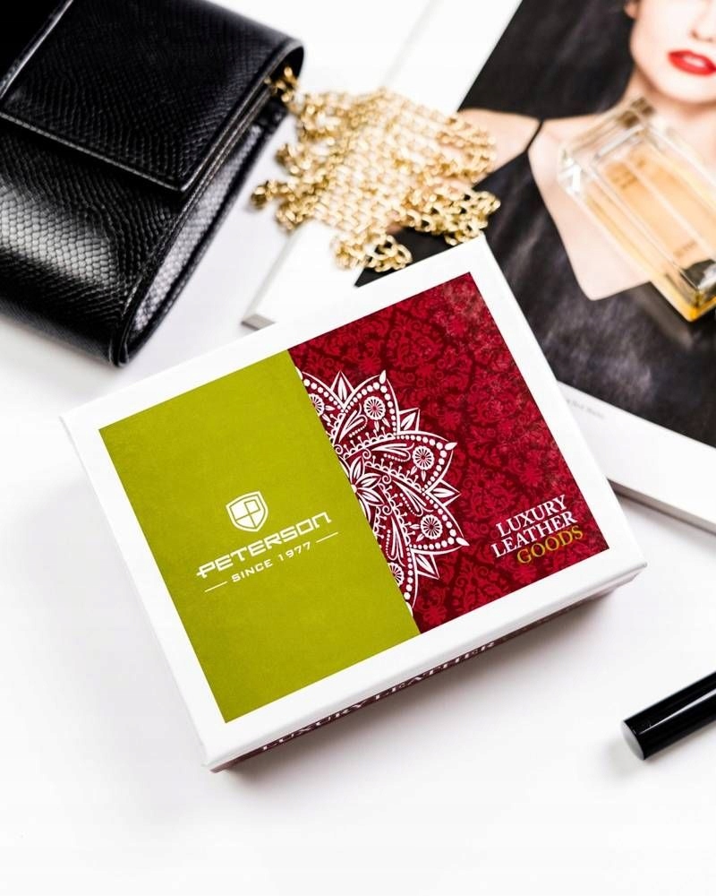 Peňaženka - Peterson Wallet Prírodná koža Čierna PTN PL-781-1499 Produkt Blac-Women