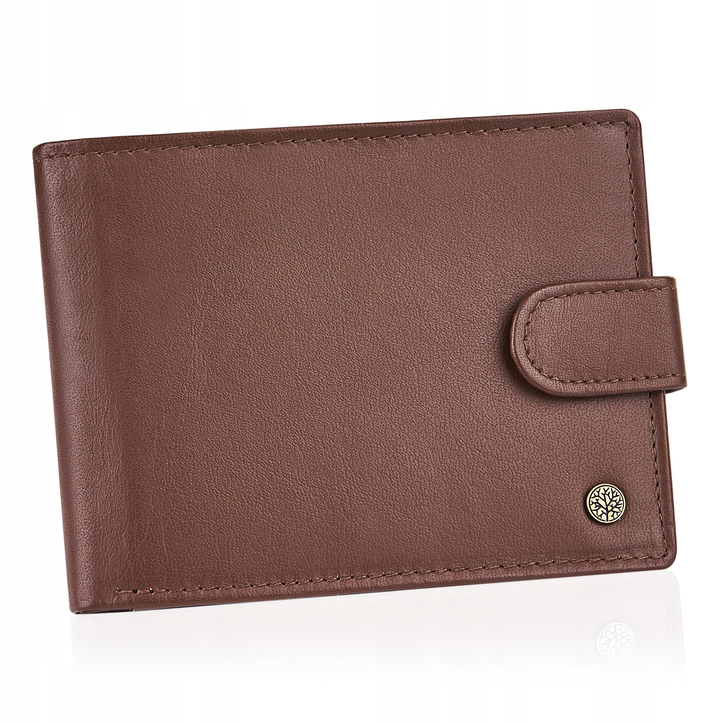 Peňaženka - Peterson Wallet Prírodná koža čierna PTN PK1-N4 BL-RED-MALE Produkt