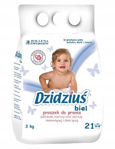 Prací prášok - DZidziuś prášok na umývanie plienok, spodná bielizeň