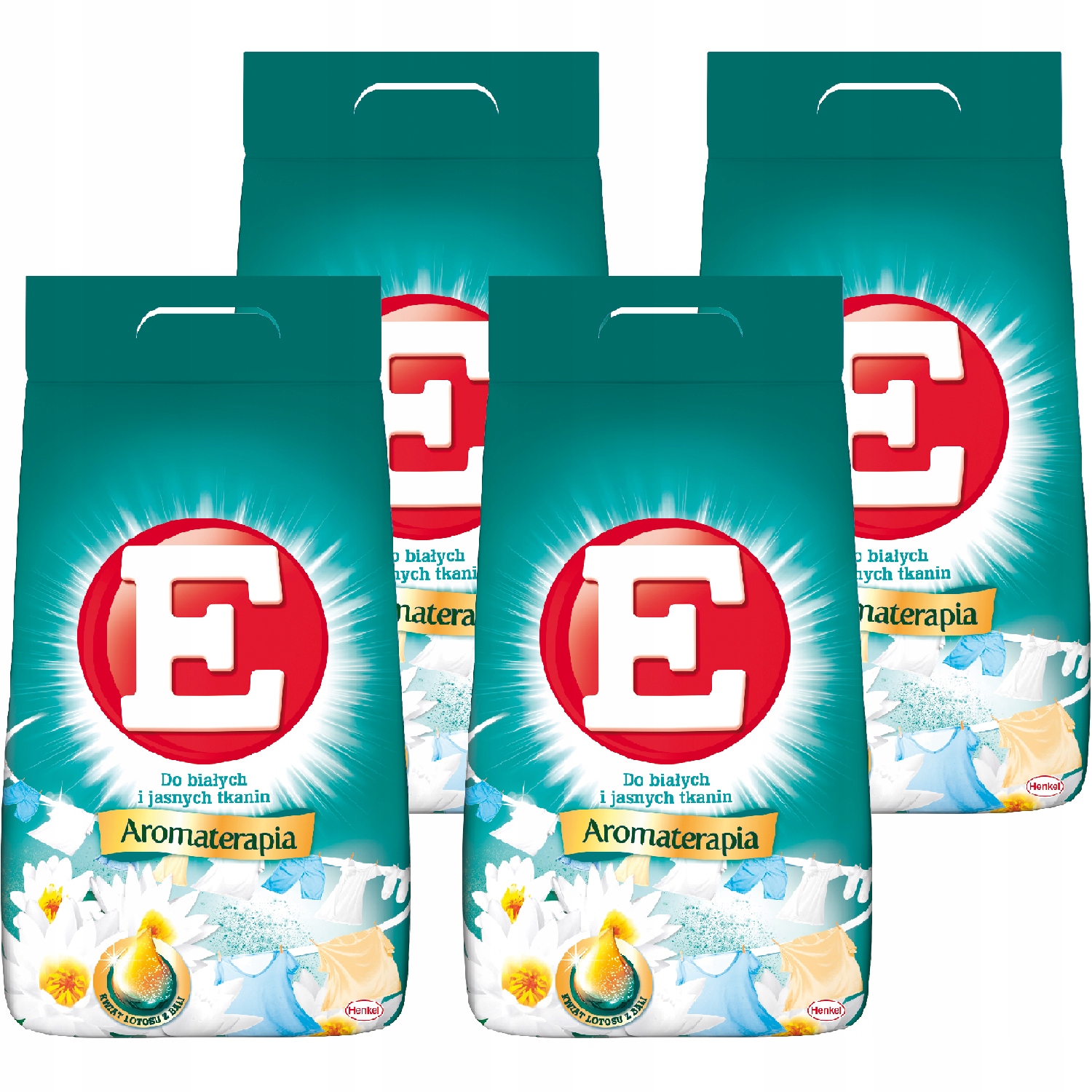 Prací prášok - E Aromaterapeutický prášok Lotus White 240pr 15,6 kg