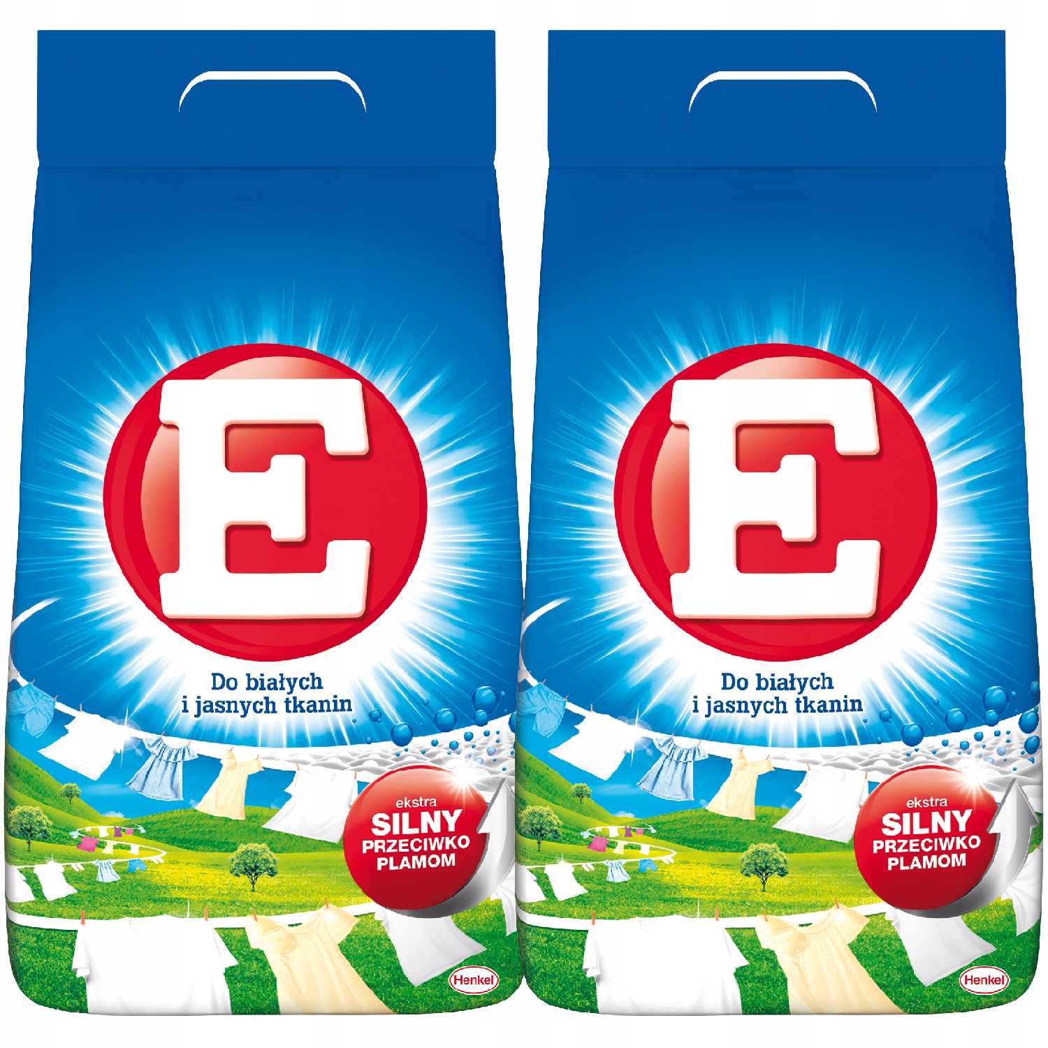 Prací prášok - E Prací prášok. Biele svetlé textílie 120 p 7,8 kg