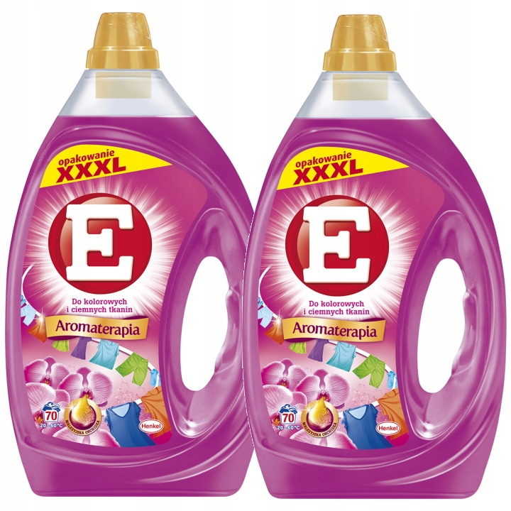 Prací gél - E prací gél Aroma orchidea 2x3,5l (140 praní)