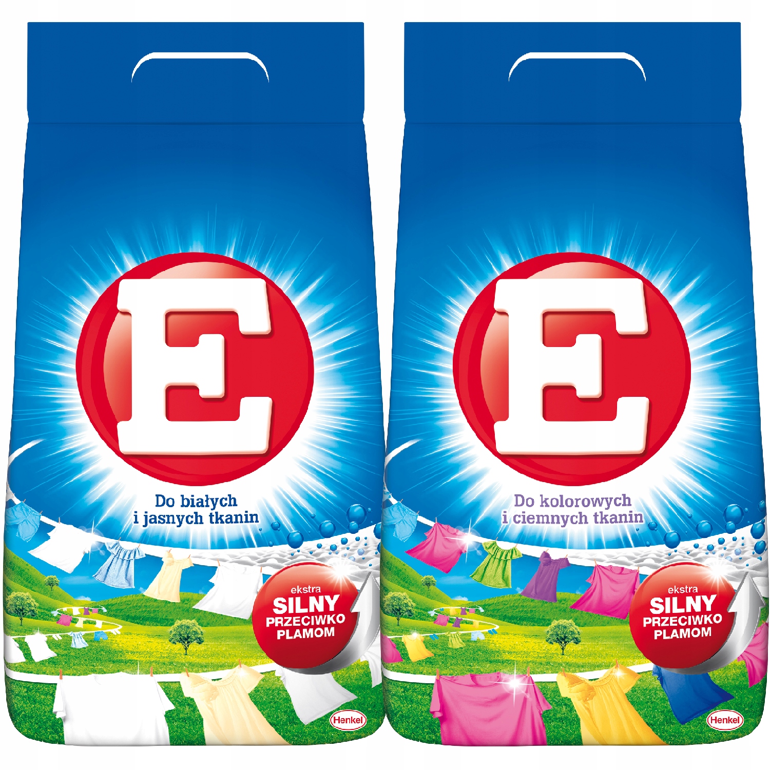 Prací prášok - E Premývací prášok SET + COLOR 120P 7,8KG