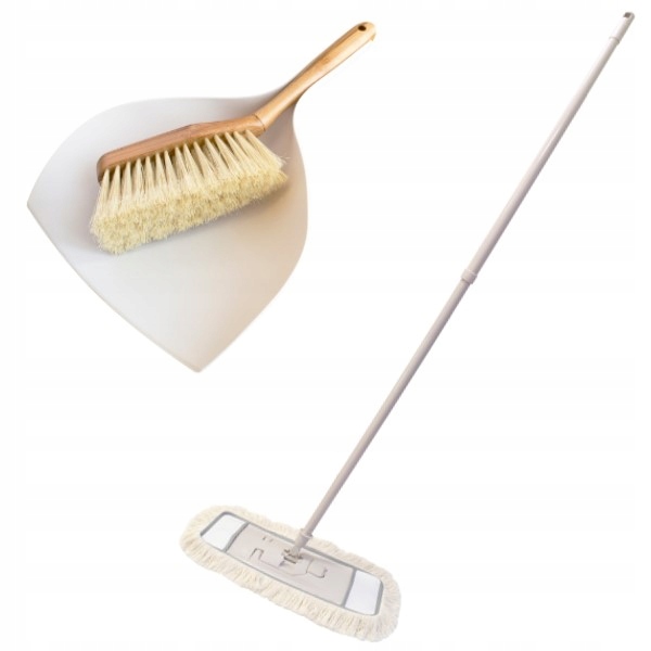 Eco Natural Mop Flat Brush so zásuvkou na mrazenie