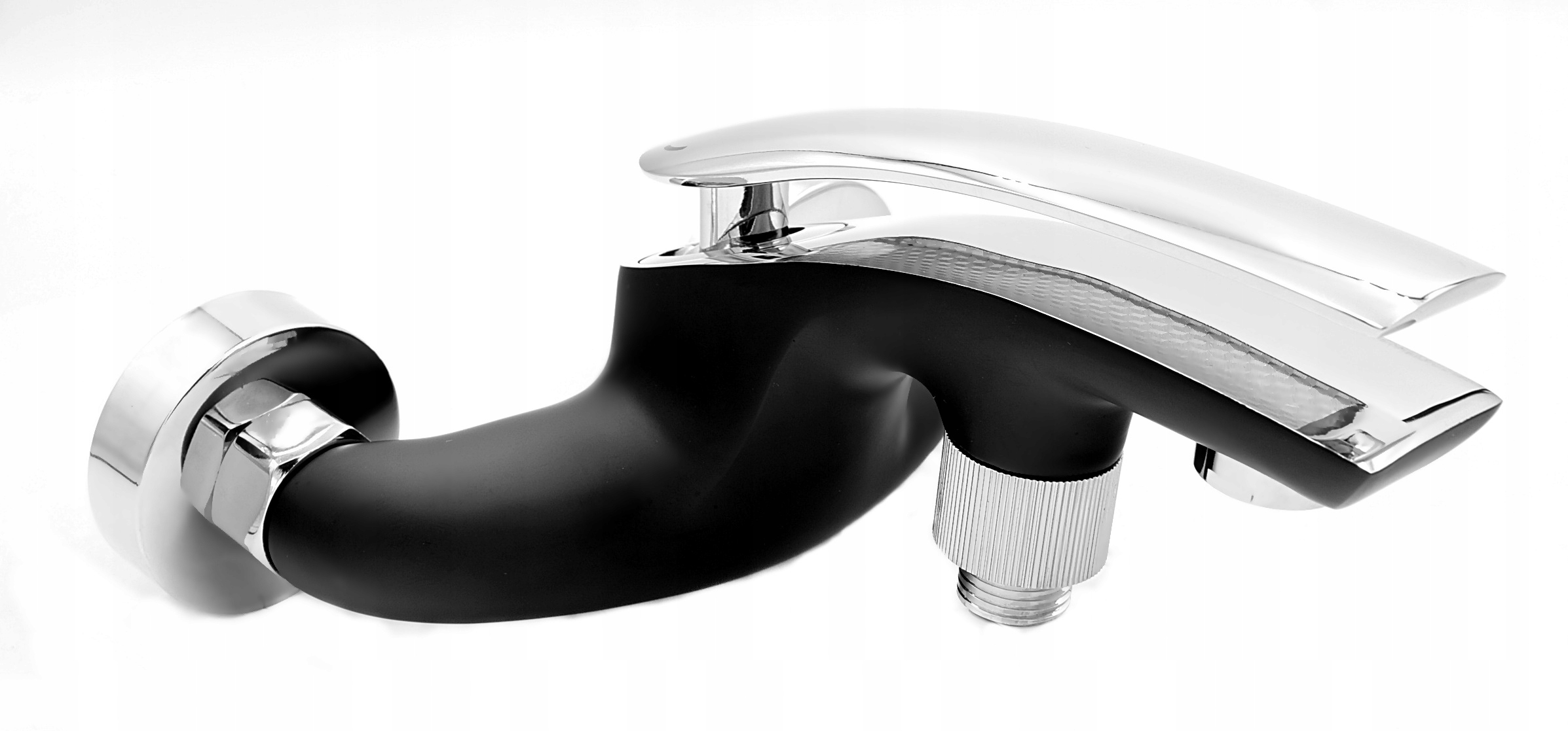 Eder Black Bath vaňa -Babattery Long Spout Tap