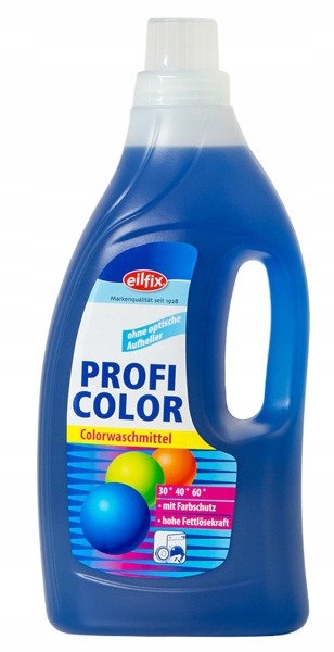 Prací gél - EILFIX Profi-Color prací prostriedok FARBA 1,5L