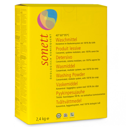 Prací prášok - EKO Prací prášok NATURAL Sonett 2,4 kg