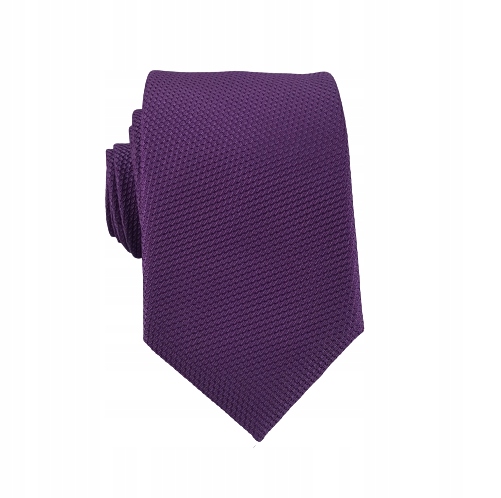 Elegantná kravata Tmavo fialová darček 7 cm