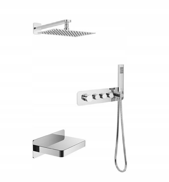 Vynikajúca Krotos Cabinowo-Wannowic Flush Set