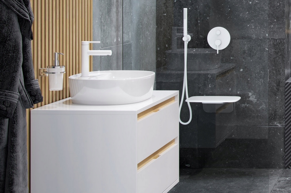 Vynikajúci PI Washbasin Faucet Arex.1201wh biely