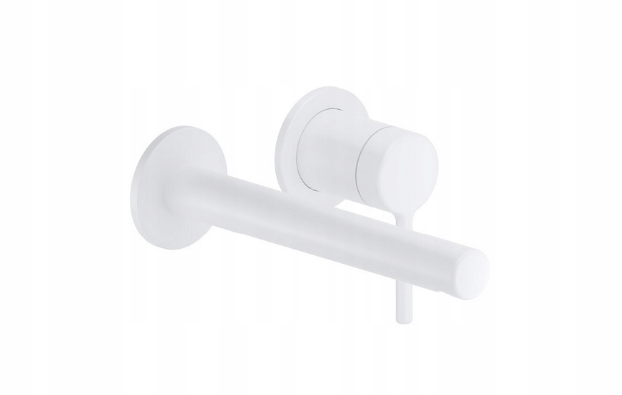 Vynikajúce pilotovo PI Flush -Mountad Washbasin Faucet White