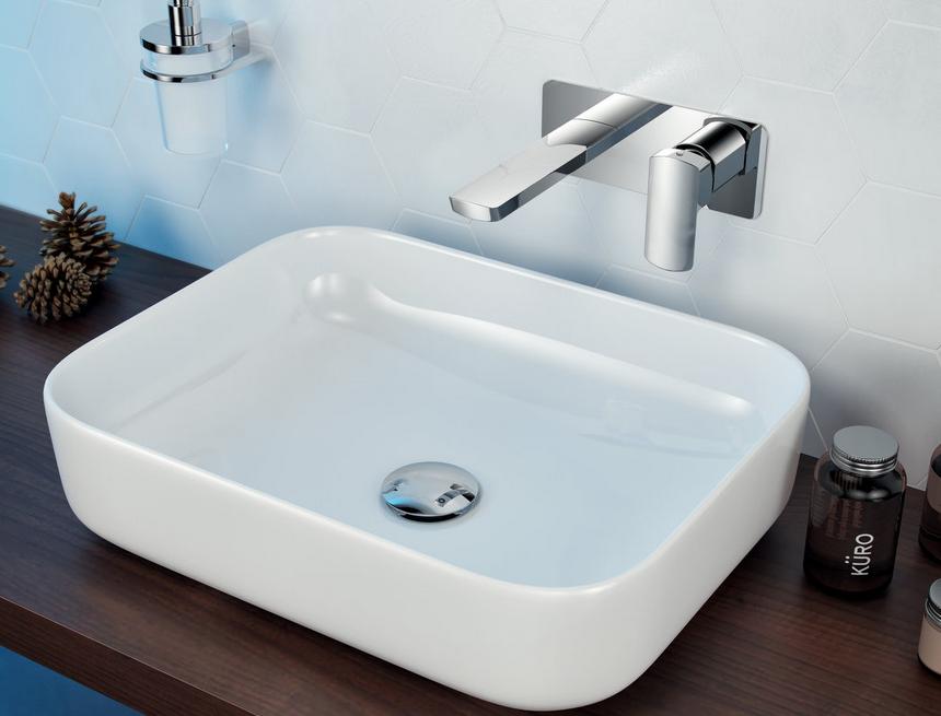 Vynikajúci pýcha Flush -Mounted Washbasin Faucet