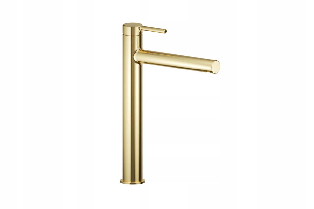 Vynikajúci PI High Golden Washbasin Faucet