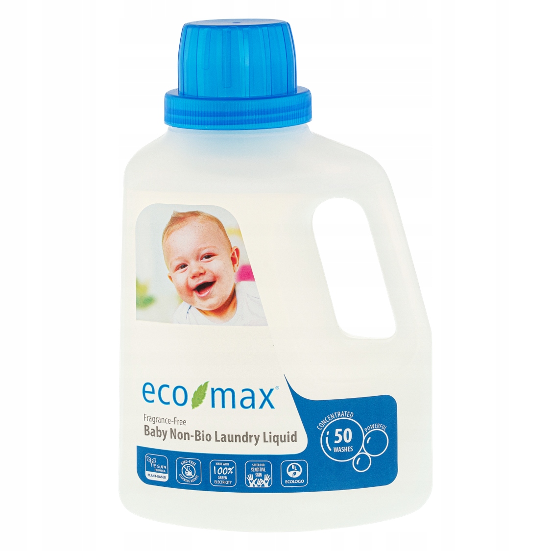 Prací gél - Eco-Max, tekutina na odevy, bez zápachu, 50 praní