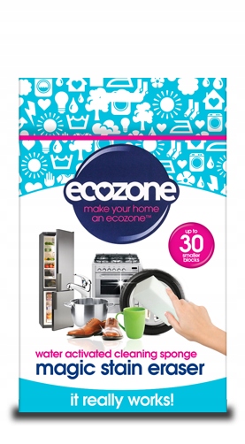 Čistiaca špongia s čistením ecozónu bez detergentov