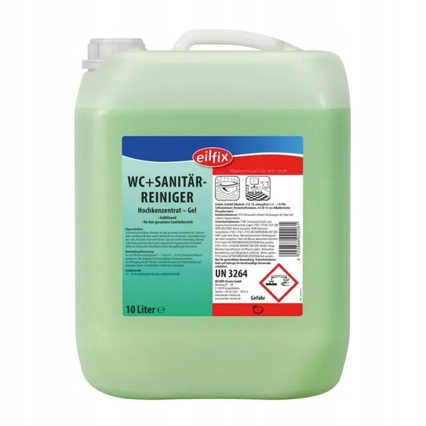 Eilfix wc plus sanitárny sanitárny gél 10l