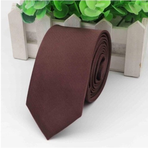 Úzka kravata Ankani 111k béžový polyester, biela, hnedá, čierna, červená, ecru, fialová, námornícka modrá, modrá, oranžová, ružová, striebro, šedá, tyrkysová, viacoblená, zelená, žltá, žltá