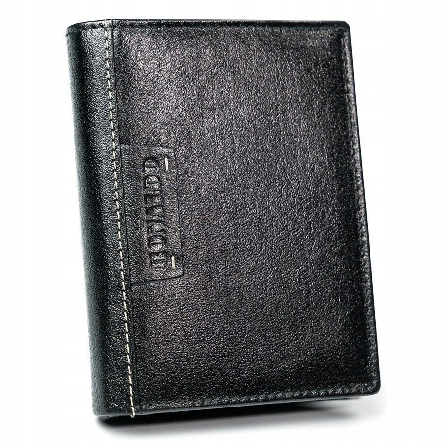Peňaženka - Ronaldo Peňaženka Prírodná koža čierna N4-NAD-RON-8003 BL-Men's Product
