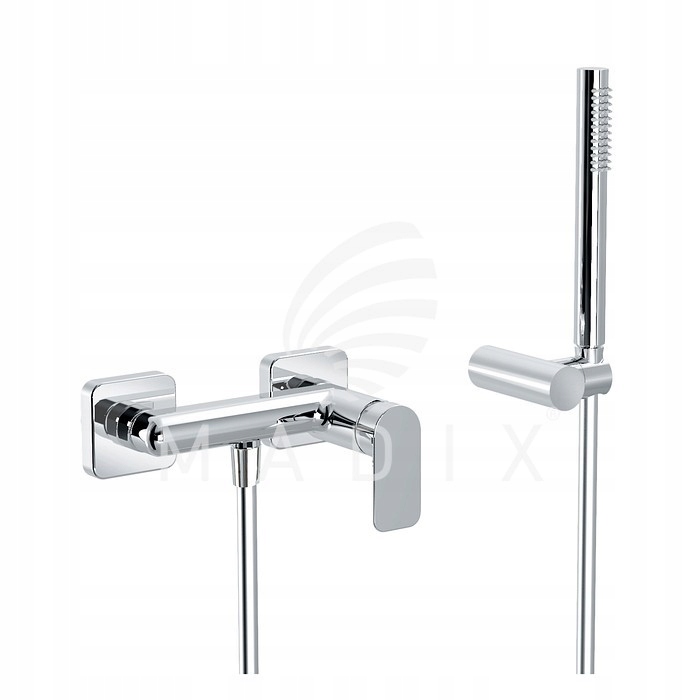 Eurorama Rebel Wall Shower Batéria zo súpravy