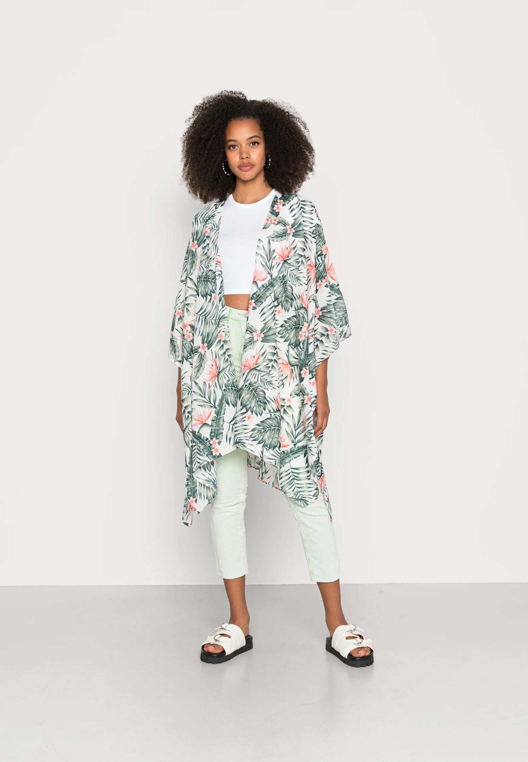 Šatka - Musta párne a nepárny multicolor Polyester