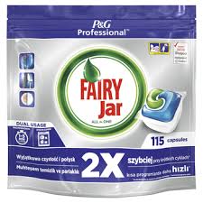 Fairy JAR 115 kapsuly pre umývačku riadu GIGA tablety