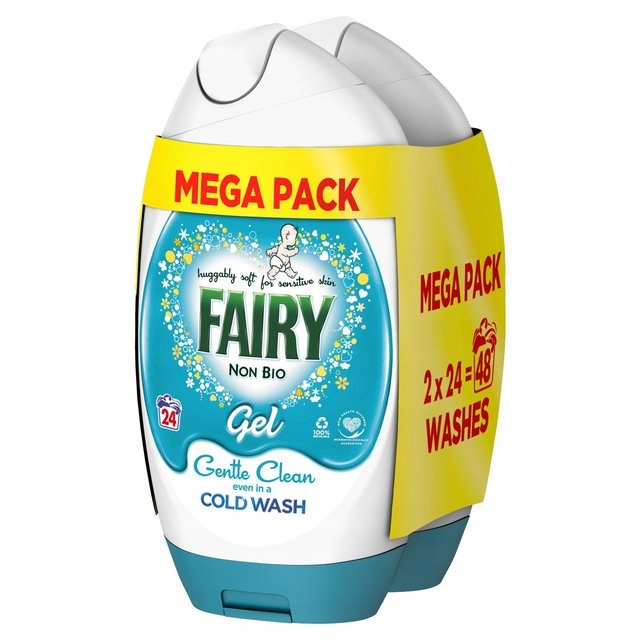 Prací gél - FAIRY NON BIO GEL hypoalergénny na pranie 48 praní
