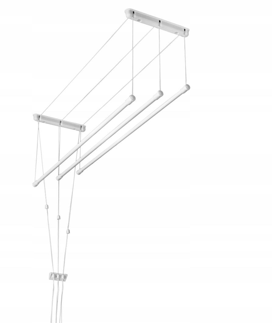 Familia stropný sušič biely modulárny modulárny 3x150 cm