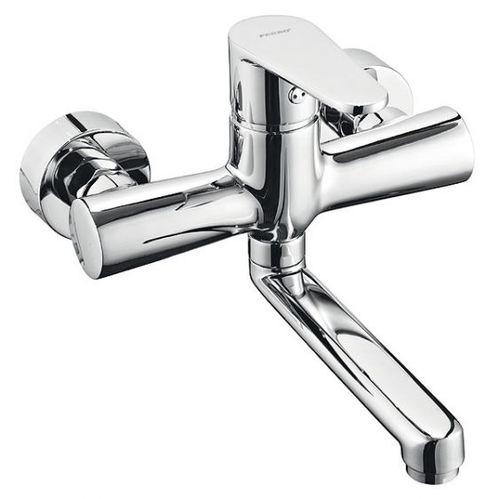 Ferro algeo stena Washbasin Faucet Chrome Bag3