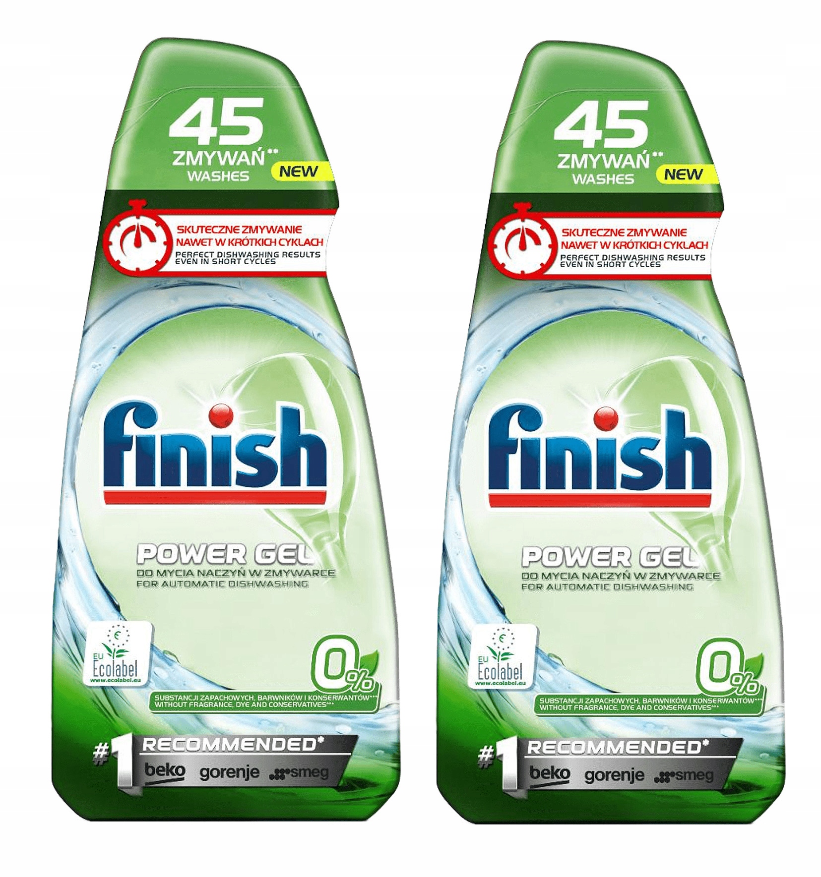 FINISH 900ML ALL IN 1 MAX POWER GEL 0% ZERO 1800ML