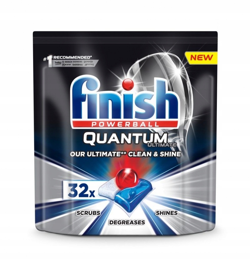 FINISH Quantum Ultimate 32 kapsúl do umývačky riadu