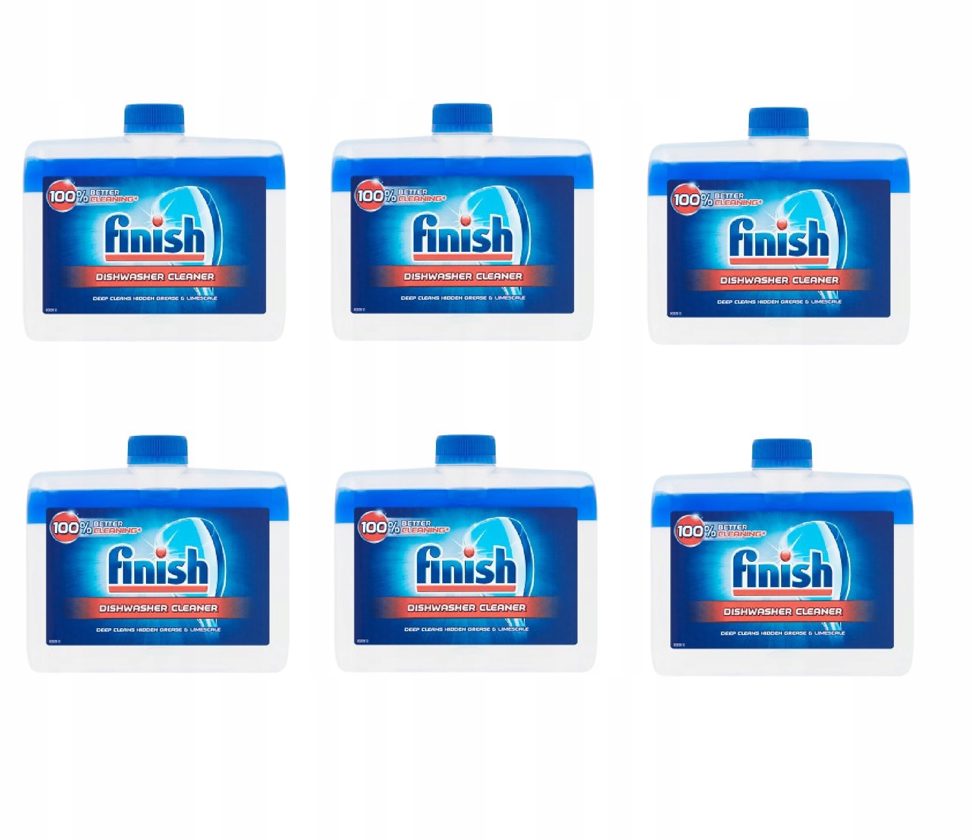 Dokončiť umývačka riadu kvapalina 6 x 250 ml reg