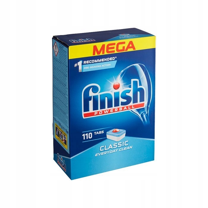 Dokončiť tablety pre umývačku riadu klasické 110 ks