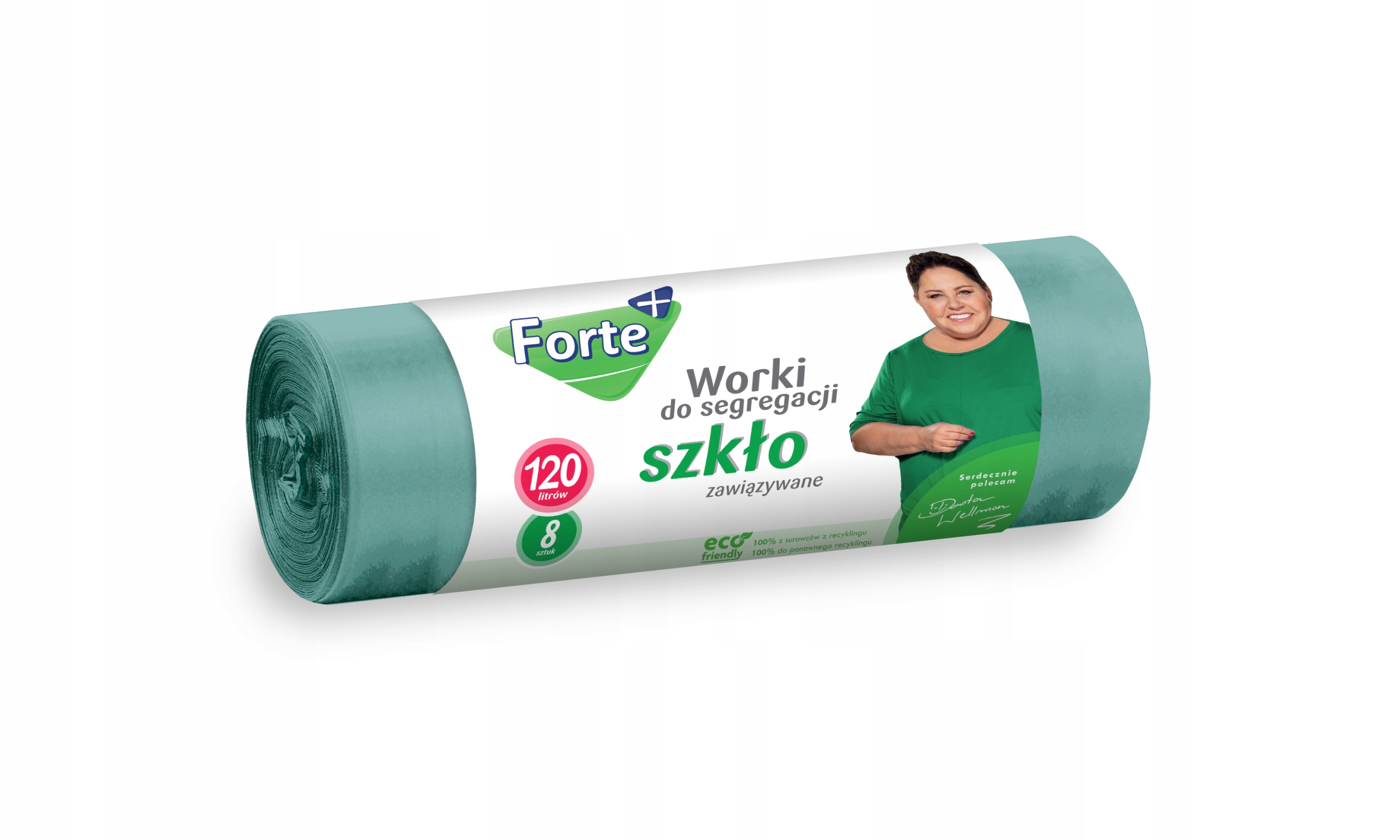 Forte+ vrecia na segregáciu 120 l 8ks Pohár