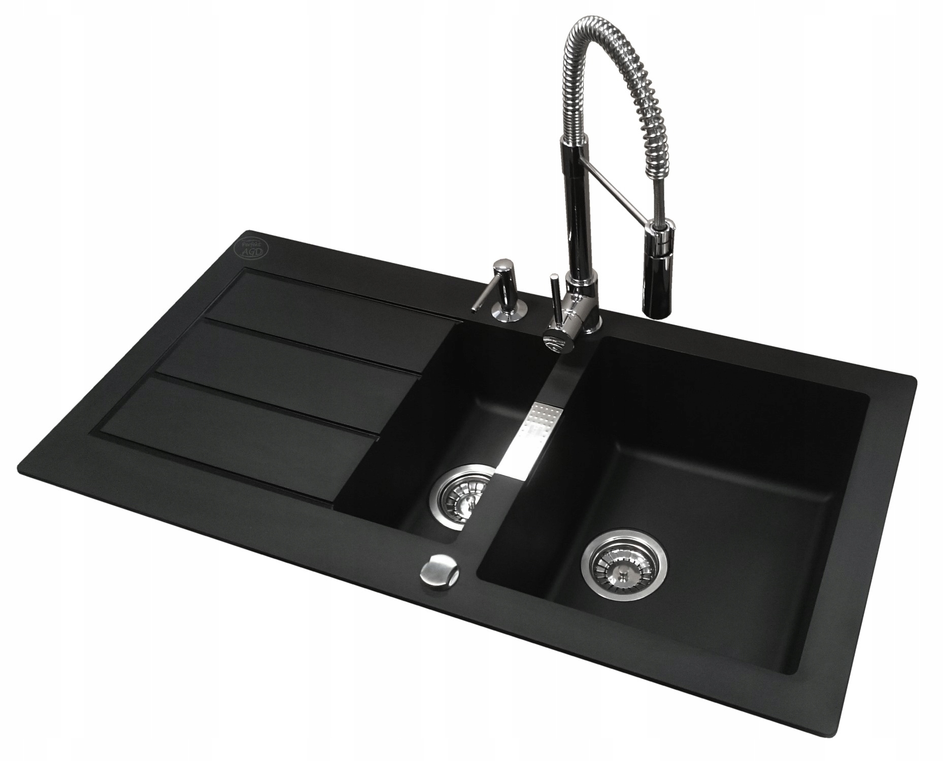 Kuchynská batéria - Franke Sink Sid 651 Onyx Coaxy Disk