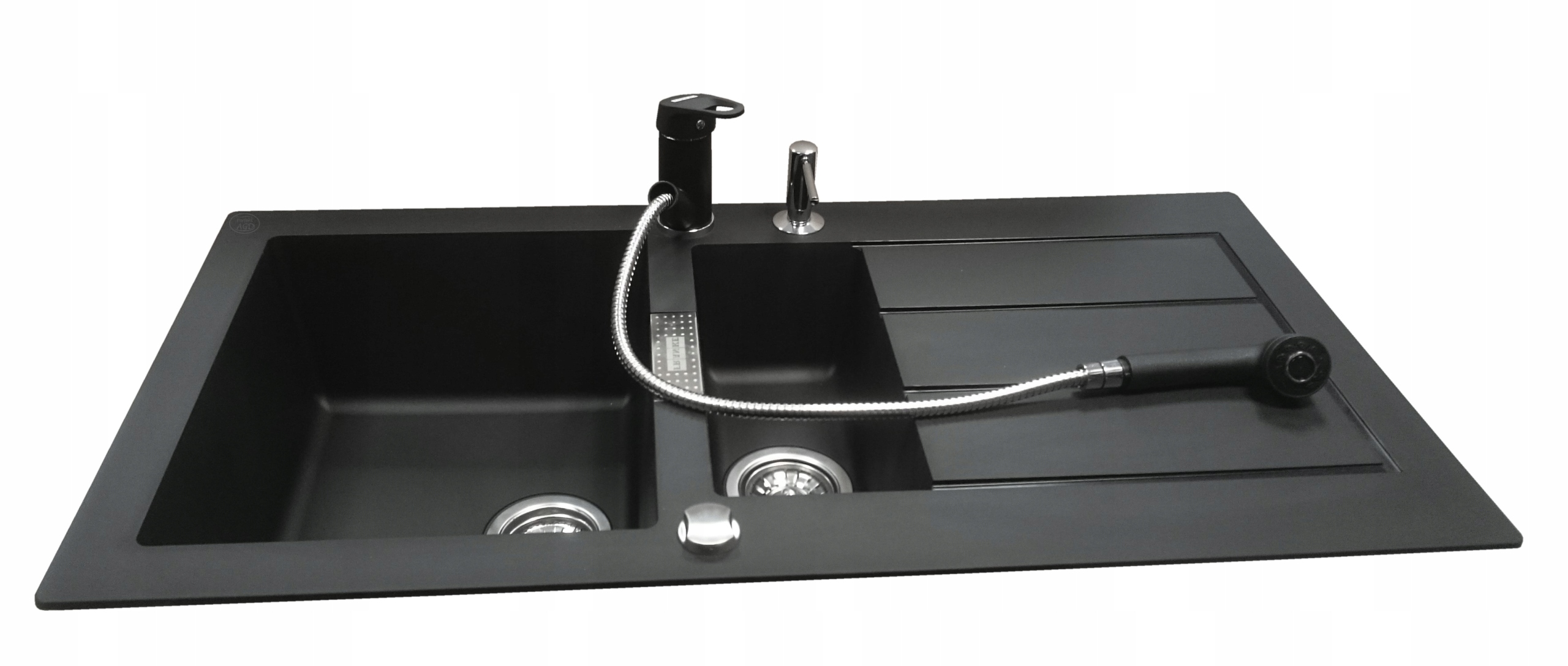 Kuchynská batéria - Franke Sink Sid 651 Onyx batériový dávkovač
