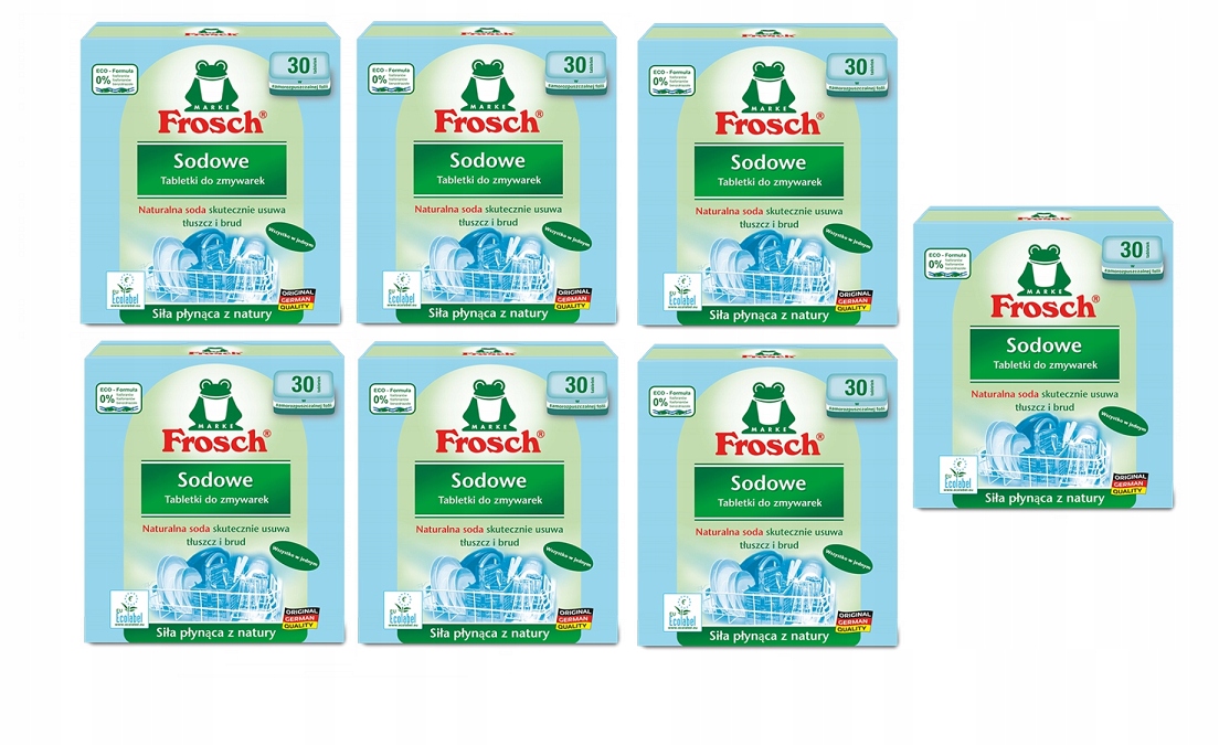 Frosch Umývacie tablety 210ks Ekologické bio