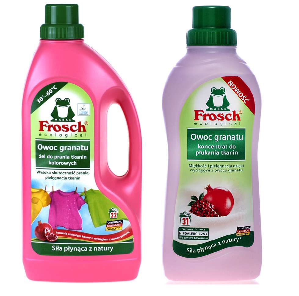 Aviváž - FROSCH Umývanie a oplachovacie súpravy. Zafarbený