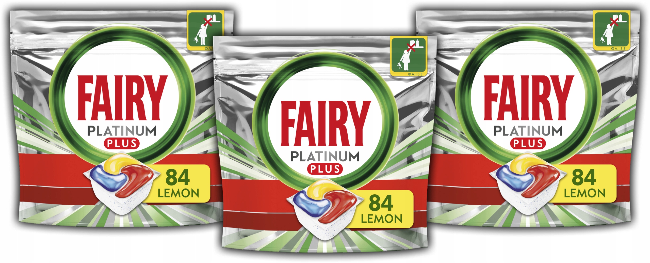 Fairy Platinum plus tablety pre umývačku 142 ks