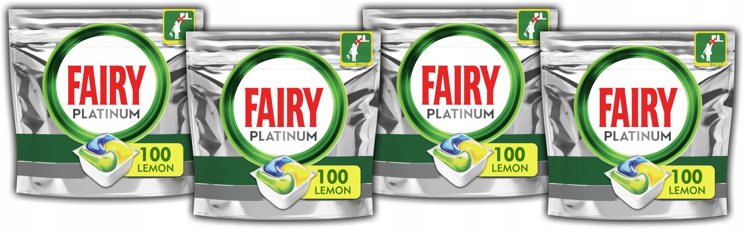 Tablety do umývačky riadu Fairy Platinum 400 kusov