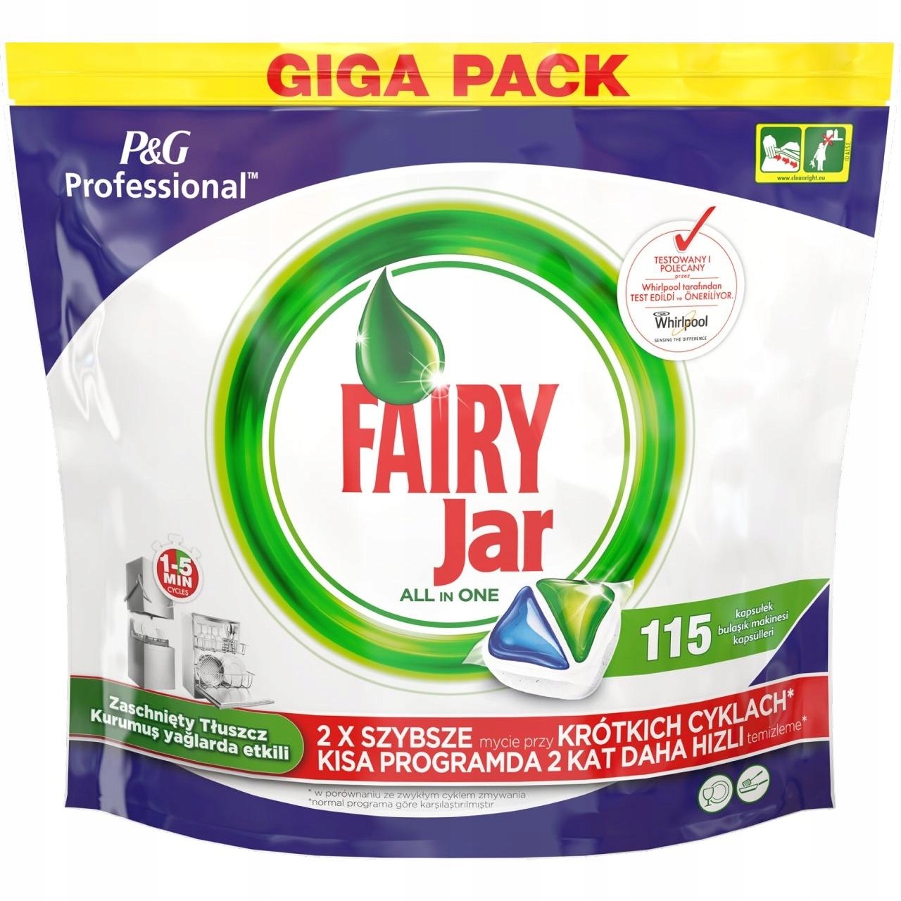 Fairy Jar Professional všetko v jednom