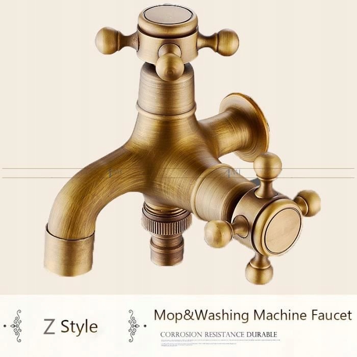Kuchyňa Faucet, vyrezávaný starožitný mosadzný drak
